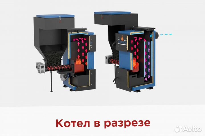 Котел для больницы клиники твердотопливный