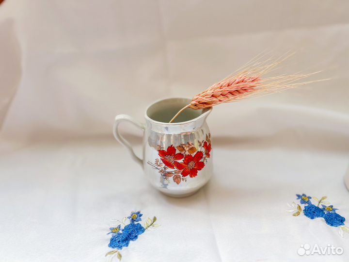 Молочник сливочник СССР Барановка фарфор