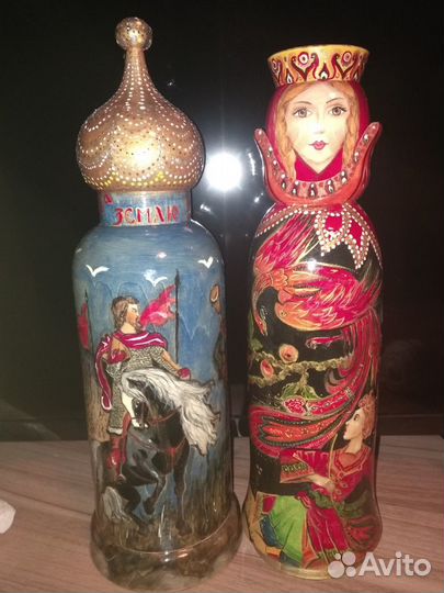 Матрешка ручная роспись