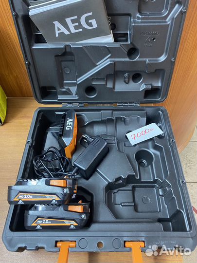 Дрель шуруповерт AEG BS18G4-202C