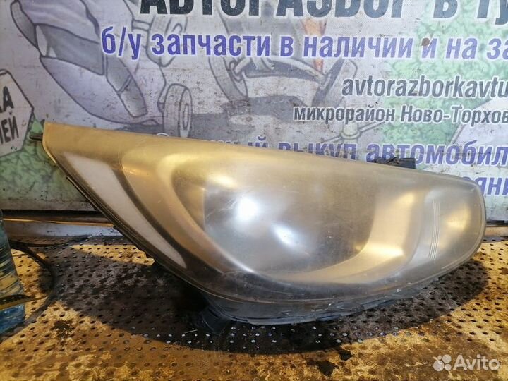 Фара передняя правая Hyundai Solaris
