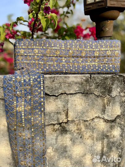 Тесьма ручная вышивка, ленты, бордер