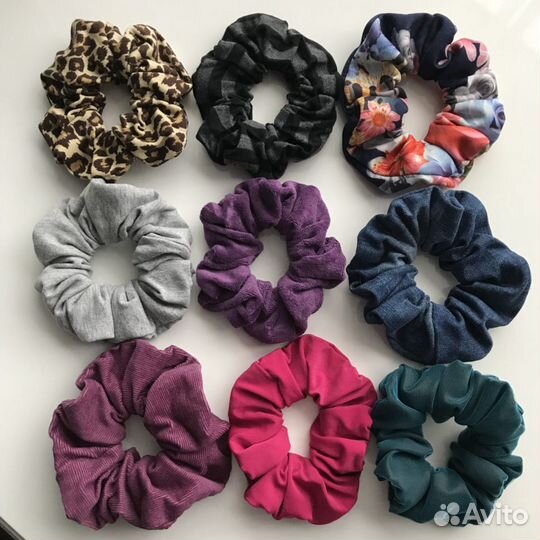 Резинки для волос. Повязки для волос. Новые