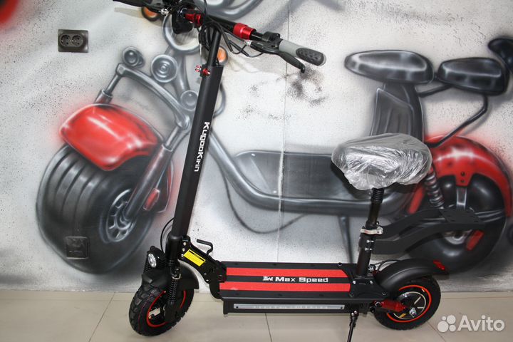 Электросамокат с сиденьем