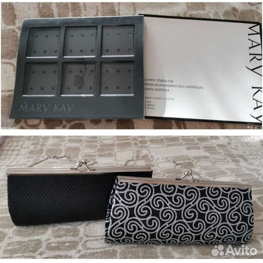 Палетки для теней, клатчи