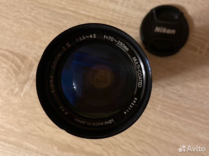 Объектив sigma для nikon zoom II