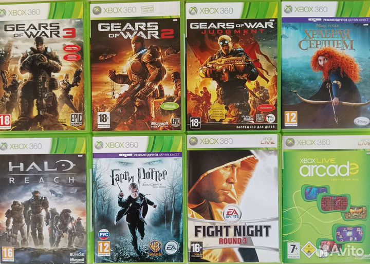 Xbox 360 лицензионные игры