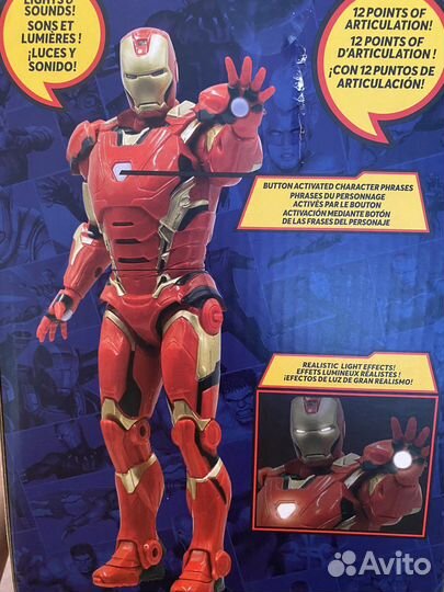 Игрушка Халк, Тор, Железный человек disney Marvel