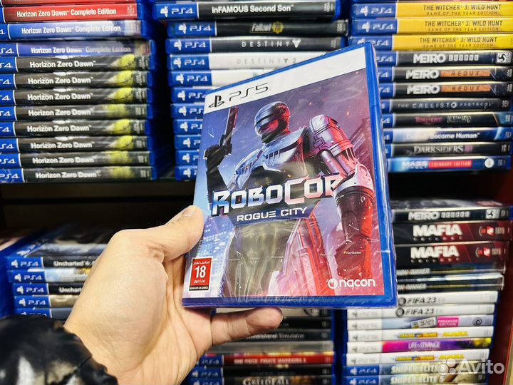 Robocop rogue city ps5 диск новый