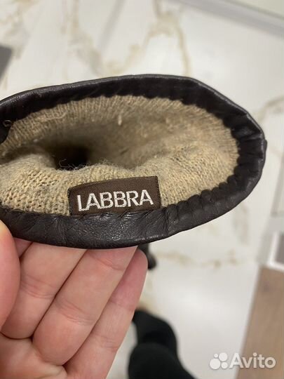 Перчатки кожаные labbra