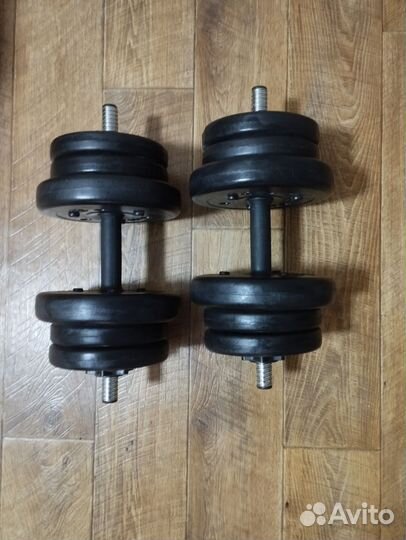 Гантели разборные 10 кг