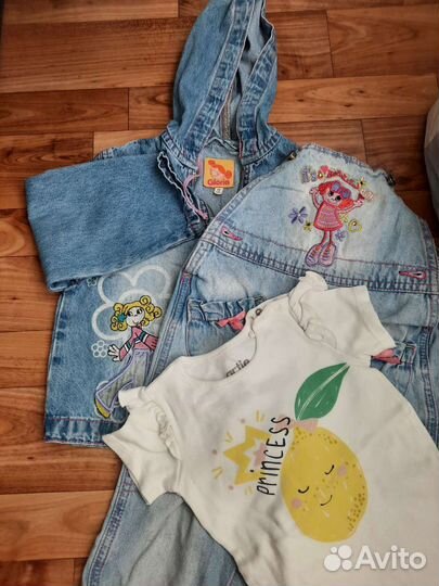 Вещи пакетом на девочку 86