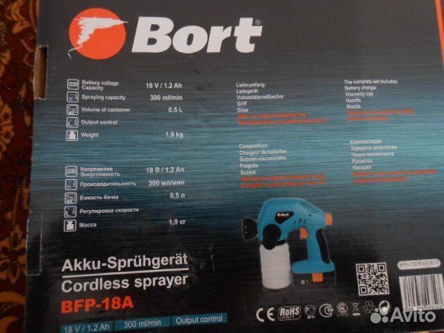 Краскопульт bort
