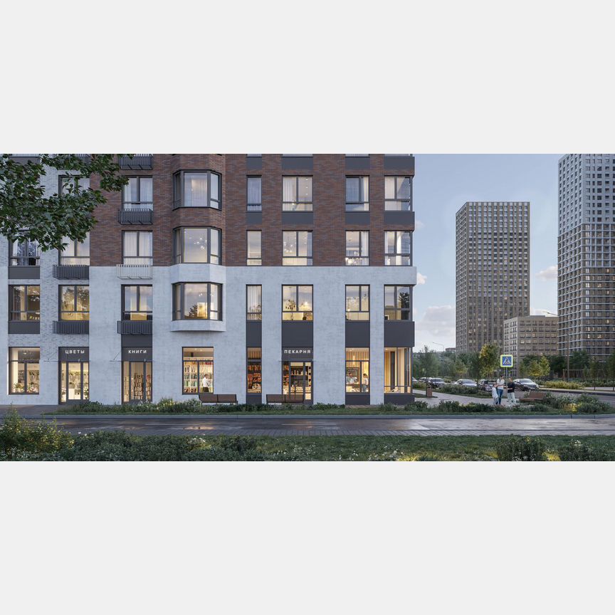 2-к. квартира, 60,9 м², 16/19 эт.