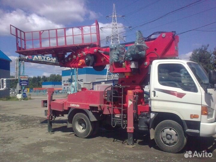 Аренда и услуги автовышки, 400 кг, 28 м