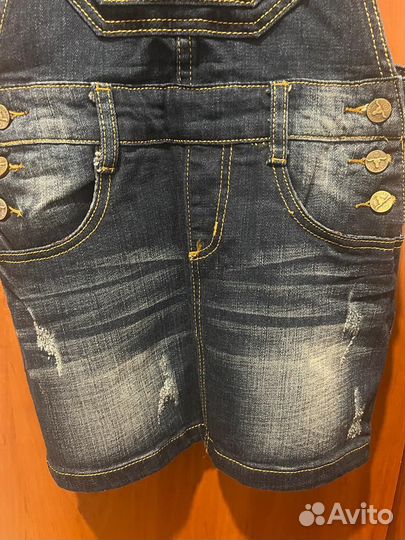 Сарафан джинсовый для девочки