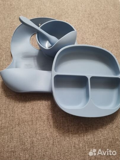 Посуда детская силиконовая