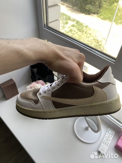 Кроссовки Nike x Travis Scott x Air Jordan 1 Low