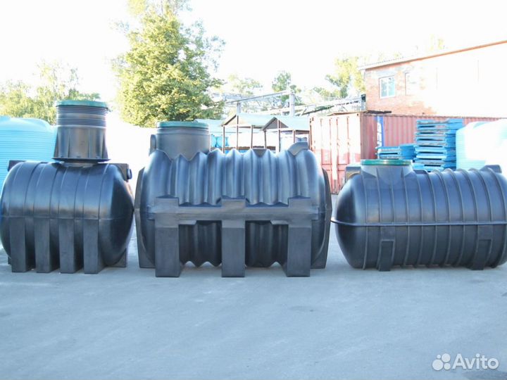 Септик био Аквалос 4 переливной