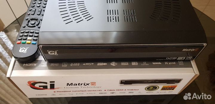 Комплект НТВ+ тарелка+тюнер matrix2