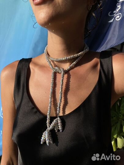 Колье ожерелье украшение ручная работа