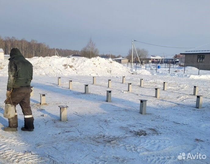 Забивные железобетонные сваи под ключ