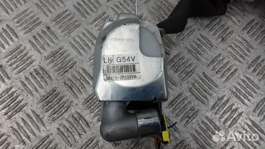 Ремень безопасности с пиропатроном сиденья передне