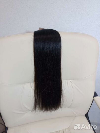 Натуральные волосы на капсулах 66см Люкс