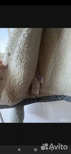 Джинсовая куртка Levis женская c мехом s-m