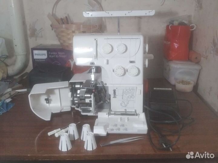 Оверлок janome HQ–075D