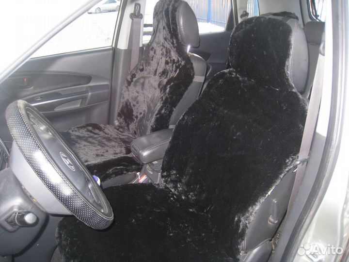 Меховые накидки мутон (натуральная овечья шерсть)