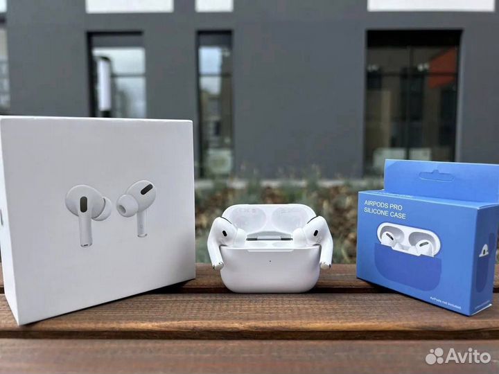 AirPods Pro (Ростест,Новые) Гаратния+Чехол