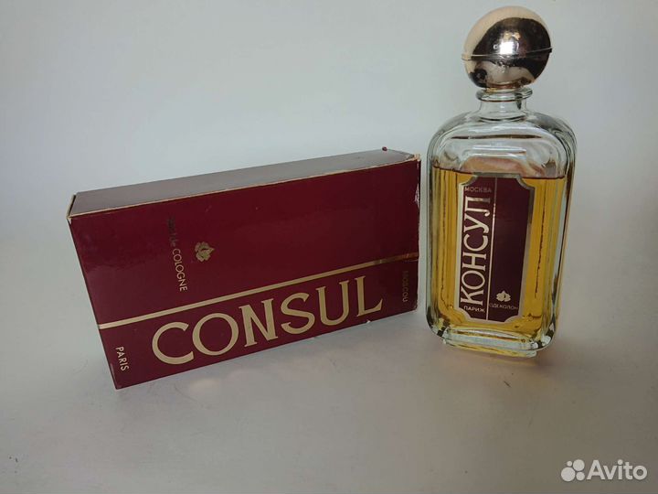 Одеколон Консул 1982