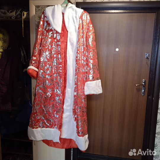 Костюм деда мороза взрослый