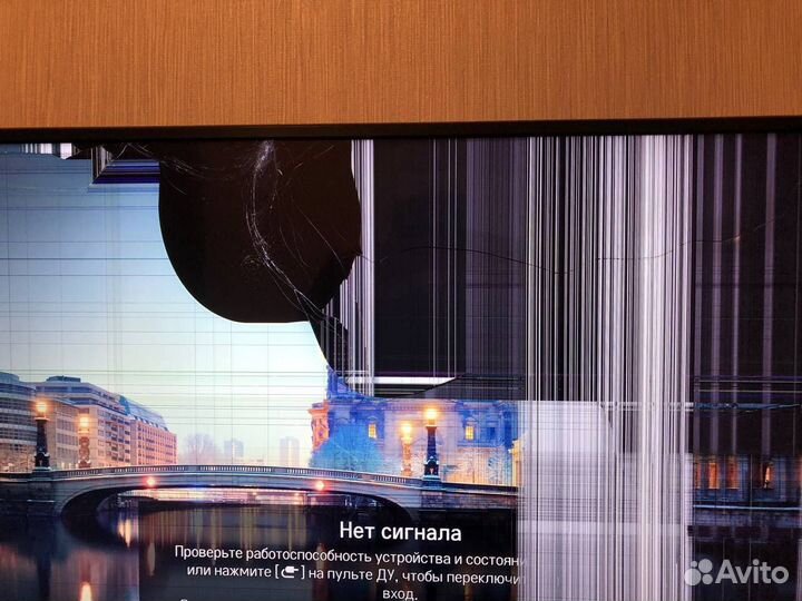 Телевизор lg 49 дюймов битая матрица