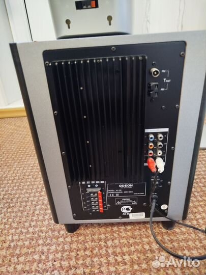 Домашний кинотеатр сабвуфер odeon AV-100 5.1