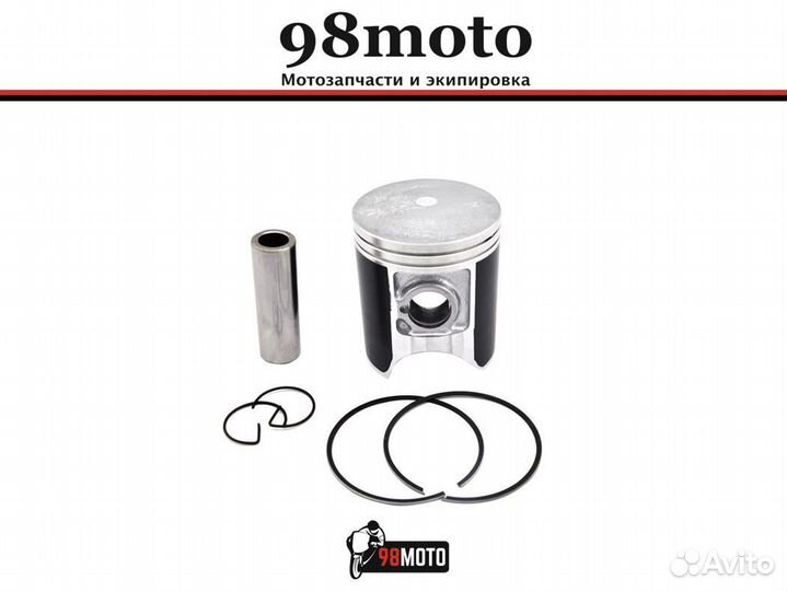 Поршень с кольцами, Honda CRM 250, STD 66.00