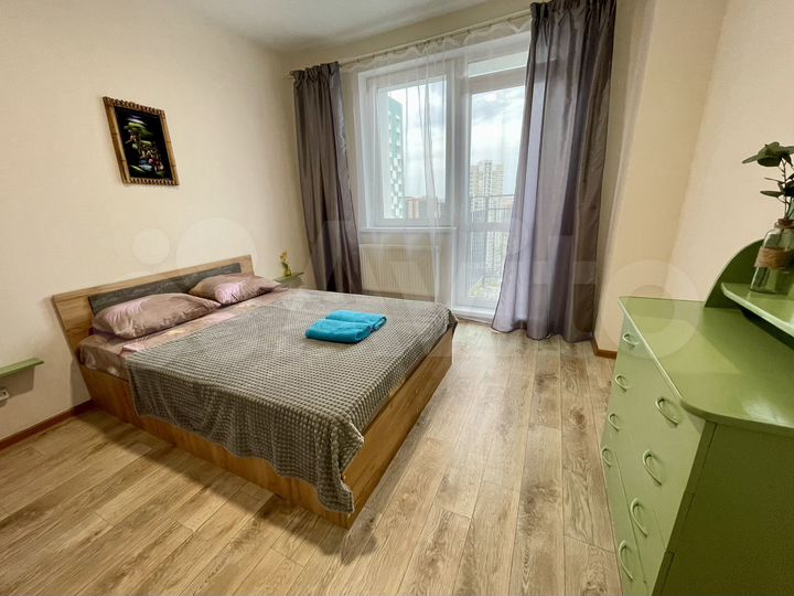 2-к. квартира, 55 м², 17/25 эт.