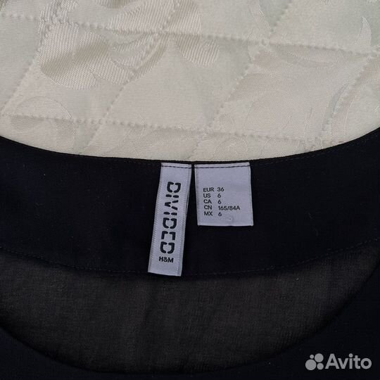 Шифоновый топ h&m