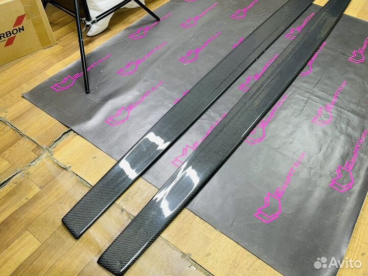 Лезвия BMW M4 F82 стиль 3D, карбон