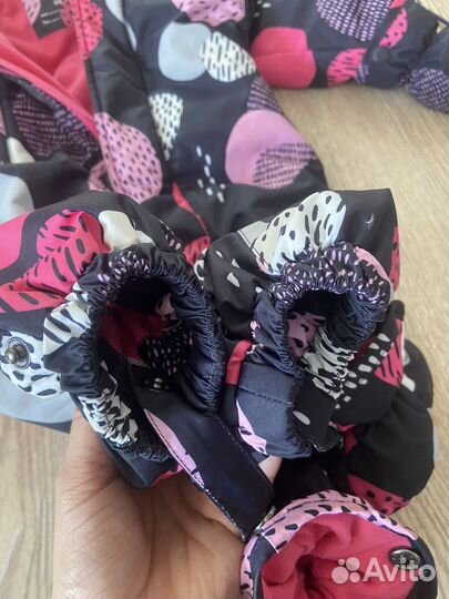 Зимний комбинезон для девочки 68-74