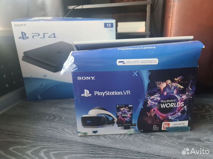 Playstation 4 slim 1tb,Playstation VR, супер бандл