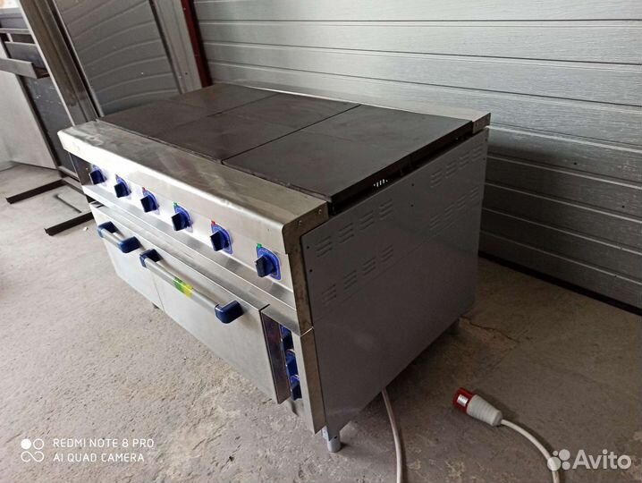 Плита электрическая 6 канфорок с духовкой