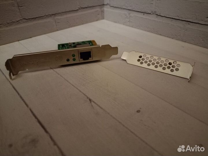 Сетевая карта pci-express x1 с разъемом rj45