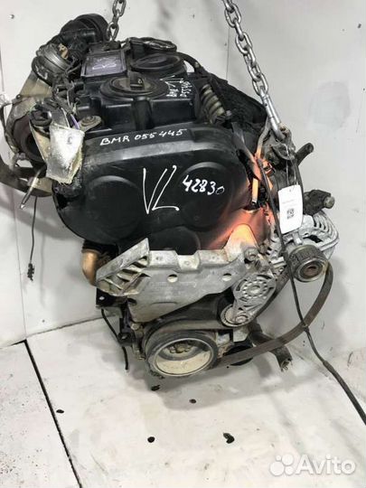 Двигатель volkswagen passat B6 BMR 2.0 дизель 2008