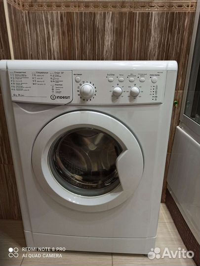Стиральная машина бу indesit 4 кг