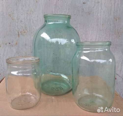 Стеклянные банки 0.5 л, 1 л, 3 л
