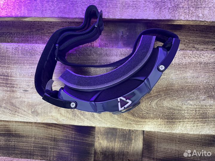 Очки Leatt Velocity 6.5 Stealth Light Grey 58