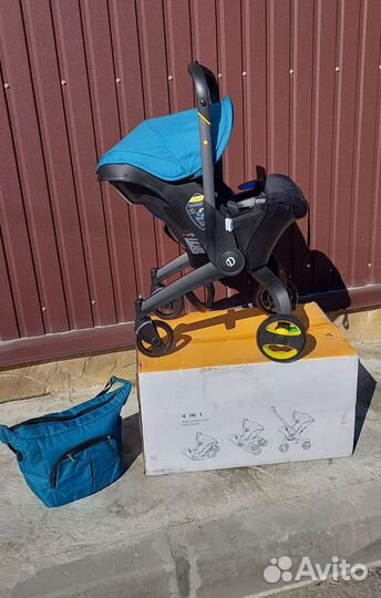 Автокресло коляска 4в1 Новая (изумрудная)