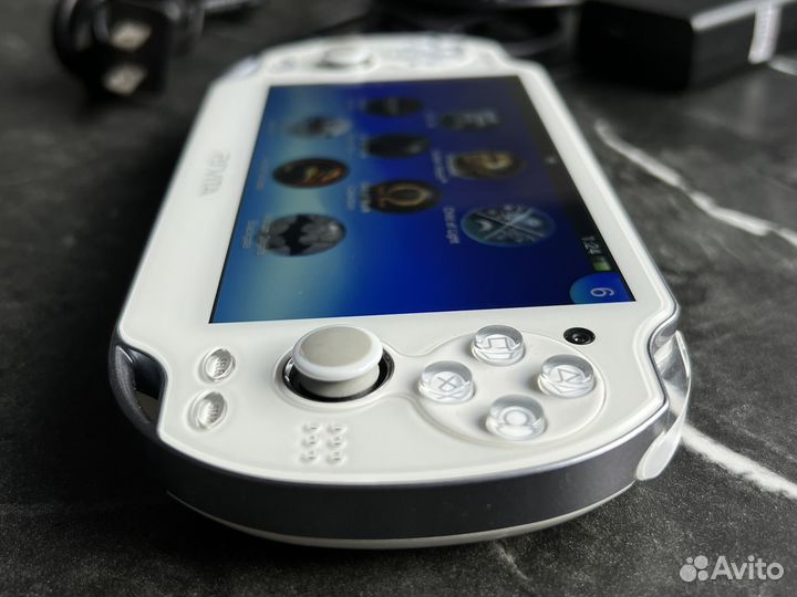 Ps vita Oled white прошита 64gb